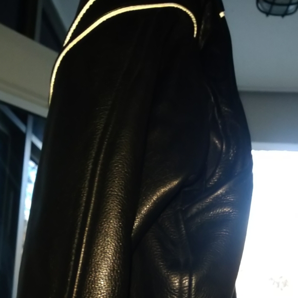 Heavy Duty Leather biker jacket XL - Picture 7 of 7